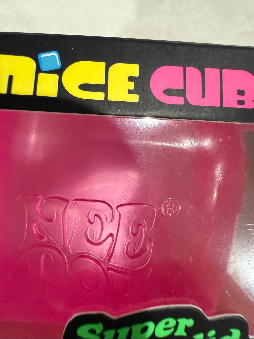 NEEDOH 1 Jumbo Nice Berg Swirl Squish Toy & 2 Nice Cubes Viral Authentic NEW - Picture 7 of 9